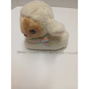 Vintage 1984 AVON Plush LAMB Bank w/ Stopper Stuffed Animal Toy Nursery Collect